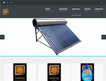 Tablet Screenshot of nativo.cl